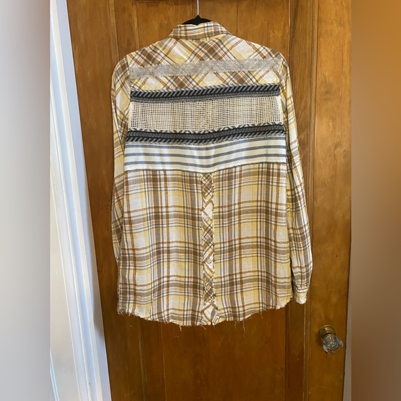 Free People Plaid button down - Picture 4 of 4